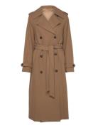 Bs Kaylee Coat Uldfrakke Frakke Beige Bruun & Stengade