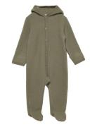 Hush Wool Wholesuit Outerwear Fleece Outerwear Fleece Suits Green Fixoni