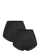 Brief High Svea Velvet Edge 2 Lingerie Panties High Waisted Panties Black Lindex