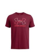 Ua Gl Foundation Update Ss Sport T-Kortærmet Skjorte Burgundy Under Armour