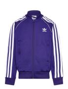 Sst Track Top Tops Sweatshirts & Hoodies Sweatshirts Purple Adidas Originals