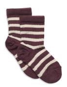 Elis Socks Sokker Strømper Purple Mp Denmark