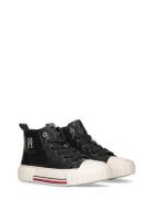 Tommy Hilfiger High-Top Lace Up Sneaker High-top Sneakers Black Tommy Hilfiger