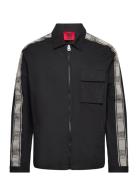 Emmond_Rb Tops Overshirts Black HUGO