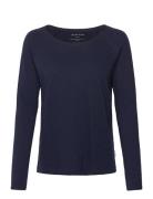 T-Shirt Raglan Sleeve Tops T-shirts & Tops Long-sleeved Navy Tom Tailor