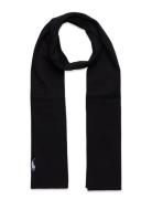 Combed Cotton Scarf Accessories Scarves Winter Scarves Black Polo Ralph Lauren