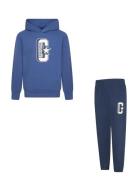 Converse C Star Fleece Pullover And Joggers Set Sets Tracksuits Blue Converse