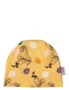 Flower Beanie Accessories Headwear Hats Beanie Yellow Pippi Langstrømpe