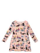 4 Filifjonkor Klänning Dresses & Skirts Dresses Casual Dresses Long-sleeved Casual Dresses Pink MUMIN