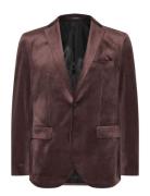 Mageorge F Suits & Blazers Blazers Single Breasted Blazers Burgundy Matinique