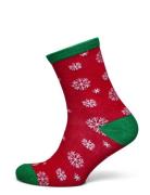 Vmelf Socks Xmas Lingerie Socks Regular Socks Red Vero Moda