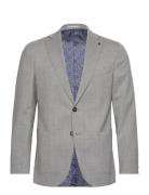 Flannel Blazer Suits & Blazers Blazers Single Breasted Blazers Grey Michael Kors