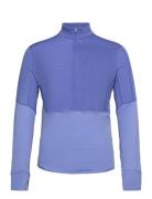 M Mer 200 Realfleece Descender Ls Half Tops Sweatshirts & Hoodies Fleeces & Midlayers Blue Icebreaker