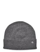 Wool-Blend Beanie Accessories Headwear Beanies Grey Lauren Ralph Lauren