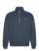 Anf Mens Sweatshirts Tops Sweatshirts & Hoodies Sweatshirts Navy Abercrombie & Fitch