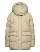 W Inspire Down Puffer Foret Jakke Cream Helly Hansen