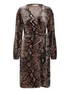 Brynniw Goriel Wrap Dress Kort Kjole Brown InWear