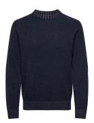 Onseddy Reg 7 Wool Crew Knit Tops Knitwear Round Necks Navy ONLY & SONS