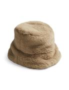 Pcjeanel Bucket Hat Bc Accessories Headwear Bucket Hats Beige Pieces