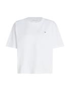 Modern Relaxed C-Nk Ss Tops T-shirts & Tops Short-sleeved White Tommy Hilfiger