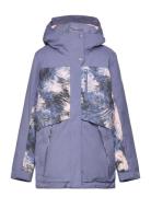 Dawnrae Parka Girl Jk Parka Jakke Blue Roxy