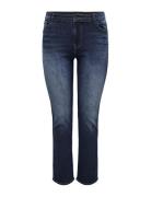 Caralicia Reg Strt Dnm Tai081 Bottoms Jeans Straight-regular Blue ONLY Carmakoma