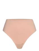 Smooth Hw Hl String G-streng Undertøj Beige Hunkemöller