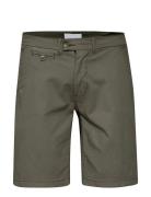 Allan Chino Shorts Bottoms Shorts Chino Shorts Khaki Green Casual Friday