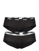 Puma Women Hipster 2P Hang Sport Panties Hipster & Boyshorts Black PUMA