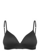 Bra Soft Seamless Petite Lingerie Bras & Tops Soft Bras Non Wired Bras Black Lindex