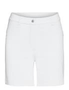 Lds Grace High Waist Shorts 45Cm Bottoms Shorts Sport Shorts White Abacus