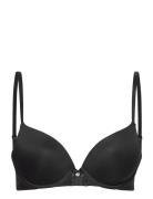 P&M Plunge Pp Lingerie Bras & Tops T-shirt Bras Black Hunkemöller