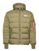 Hooded Puffer Alpha Fd Designers Jackets Padded Jackets Green Alpha Industries