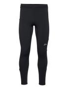 Men's Core Warm Tights Sport Running-training Tights Black Newline