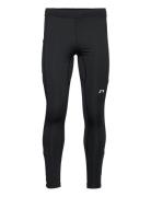 Men Core Warm Protect Tights Sport Running-training Tights Black Newline