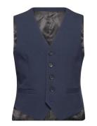 Kennet Waistcoat Tops Vests Navy Grunt