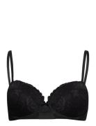 Light Padded Lianne Demi Lingerie Bras & Tops Balc Tte Bras Black Dorina