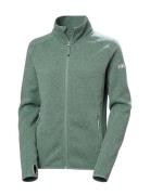 W Varde Fleece Jacket 2.0 Tops Sweatshirts & Hoodies Fleeces & Midlayers Green Helly Hansen