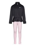 Tricot Legging Set / Tricot Legging Set Sets Sets With Long-sleeved T-shirt Black Nike