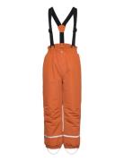 Pants - Solid Outerwear Snow-ski Clothing Snow-ski Pants Orange CeLaVi