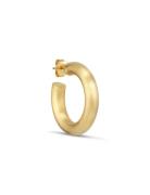 Chunky Hoop, Gold-Plated Silver Designers Jewellery Earrings Hoops Gold Jane Koenig