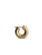 Small Chunky Hoop, Gold-Plated Sterling Silver Designers Jewellery Earrings Hoops Gold Jane Koenig