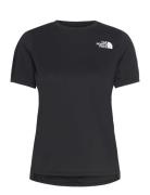 W Sunriser S/S Sport Women Sport Clothing Sports Tops & T-shirts Sport T-Skjorte Black The North Face