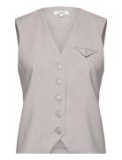 Flavio-M Blazers Sleeveless Blazers Grey MbyM