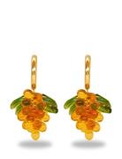 Apricot Jelly Earrings Designers Jewellery Earrings Hoops Yellow ANNELE