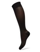 Knee High 40 Den The Support Lingerie Socks Knee High Socks Black Lindex