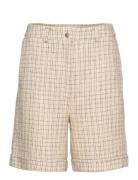 Srflax Shorts Bottoms Shorts Bermudas Cream Soft Rebels