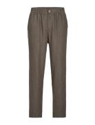 Jpstkarl Jjlawrence Linen Chino Sn Bottoms Trousers Linen Trousers Green Jack & J S