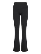 Shape Seamless Flare Tights Sport Running-training Tights Seamless Tights Black Aim´n