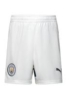 Manchester City Fc Shorts Replica Jr Bottoms Shorts Sport Shorts White PUMA